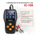ТЕСТЕР АККУМУЛЯТОРНЫХ БАТАРЕЙ ICARTOOL IC-105