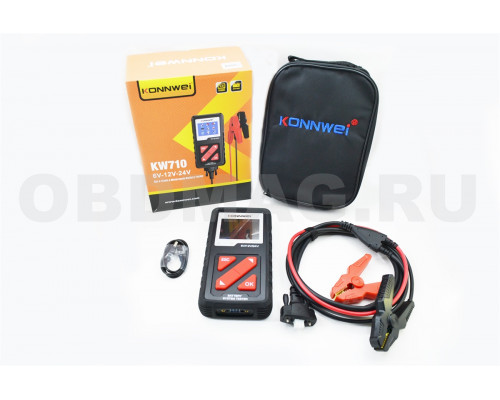 Тестер аккумуляторных батарей KONNWEI KW710