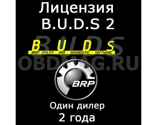 Лицензия BUDS 2 "Dealer Technician" 2 года