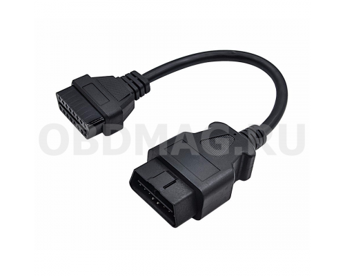 Удлинитель диагностической колодки OBD-II 16 pin 15 см